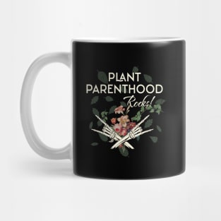 Plant Parenthood Rocks Mug